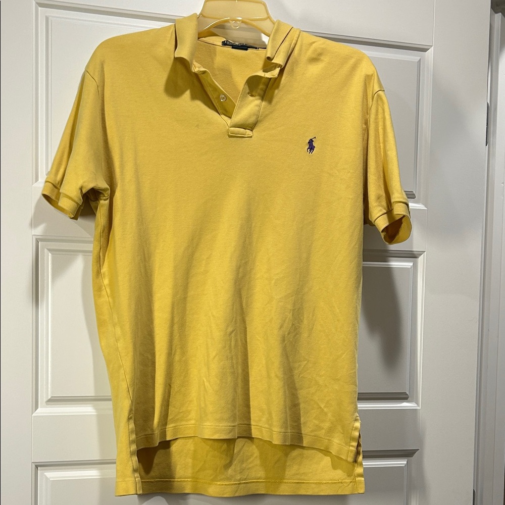 Polo by Ralph Lauren Classic Yellow Polo Shirt